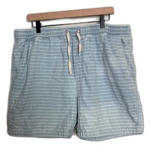 Men's Marine Layer Stripe Shorts Size XXL *Flaw/Fading